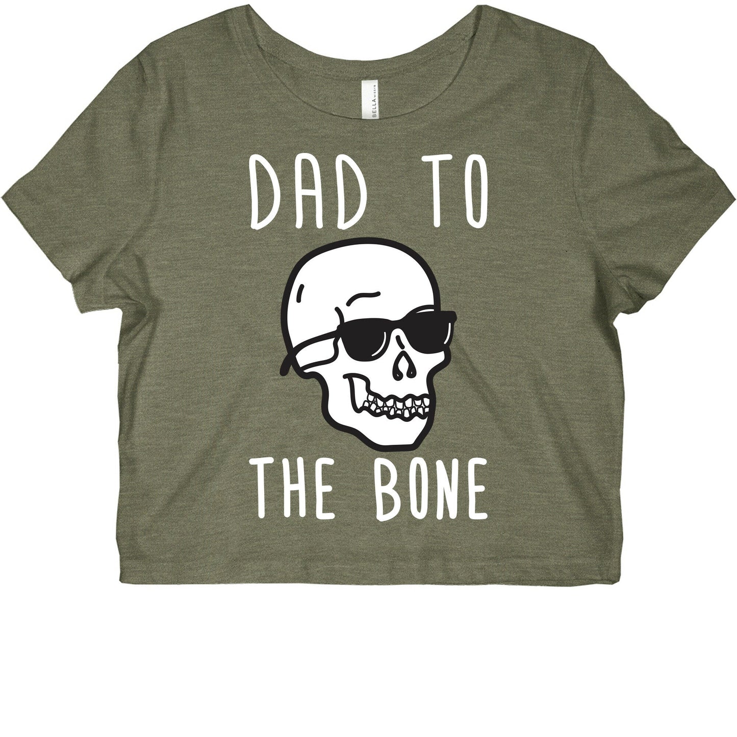 Dad To The Bone Graphic Baby Tee Style001