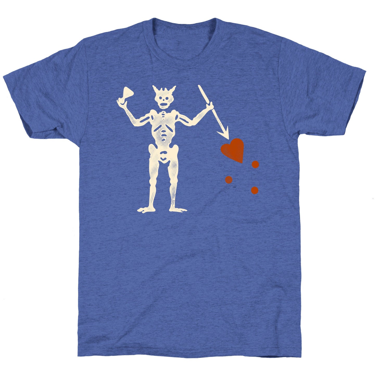 Blackbeard Flag Unisex Triblend Tee