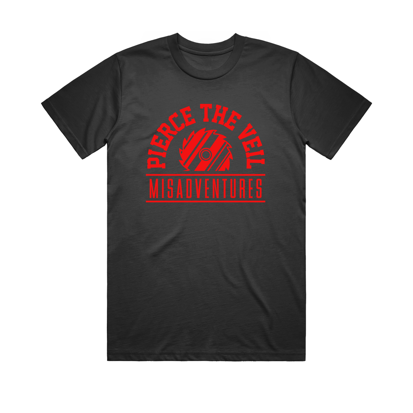 "Misadventures Saw" Black T-shirt