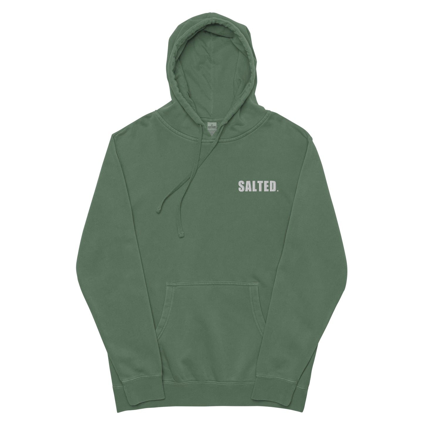 Salted Logo Unisex pigment-dyed hoodie