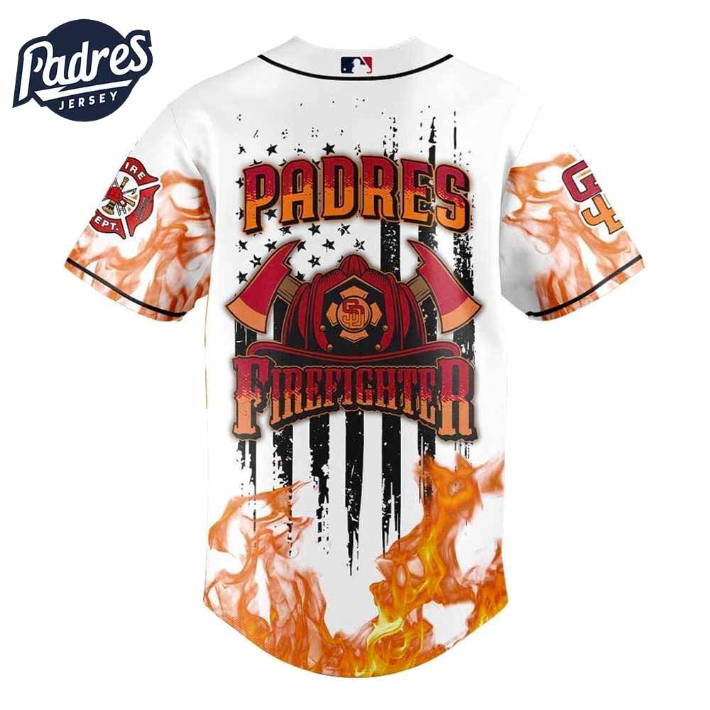 San Diego Padres Firefighter Appreciation Day 2025 Baseball Jersey - Padres Jersey Oasis: Elevate Your Baseball Style Game