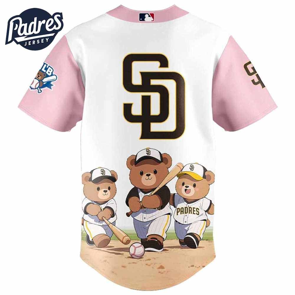 San Diego Padres x Teddy Bear 2025 Baseball Jersey - Padres Jersey Oasis: Elevate Your Baseball Style Game