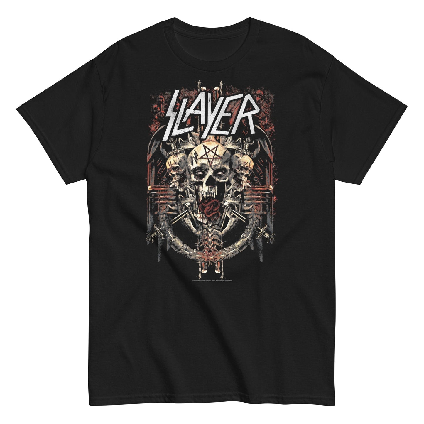 Slayer - Triple Skull T-Shirt