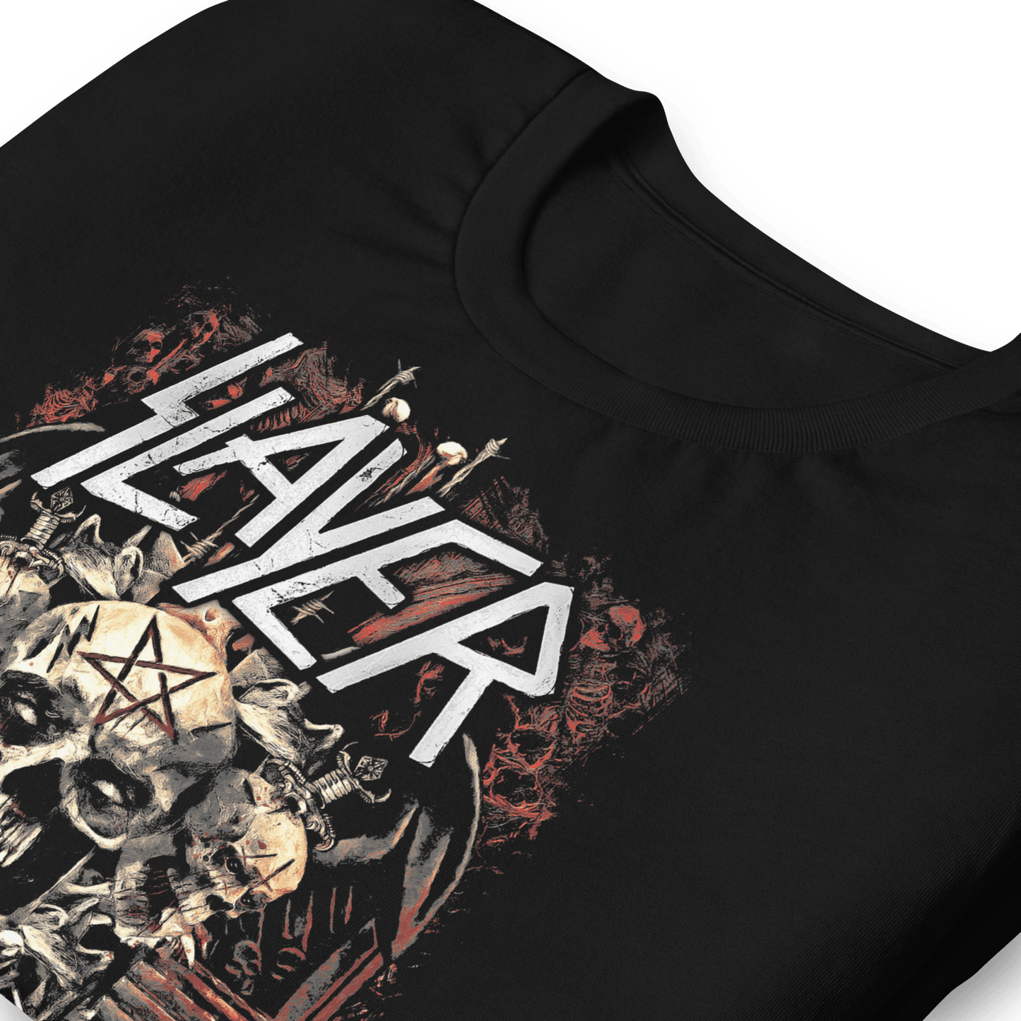 Slayer - Triple Skull T-Shirt