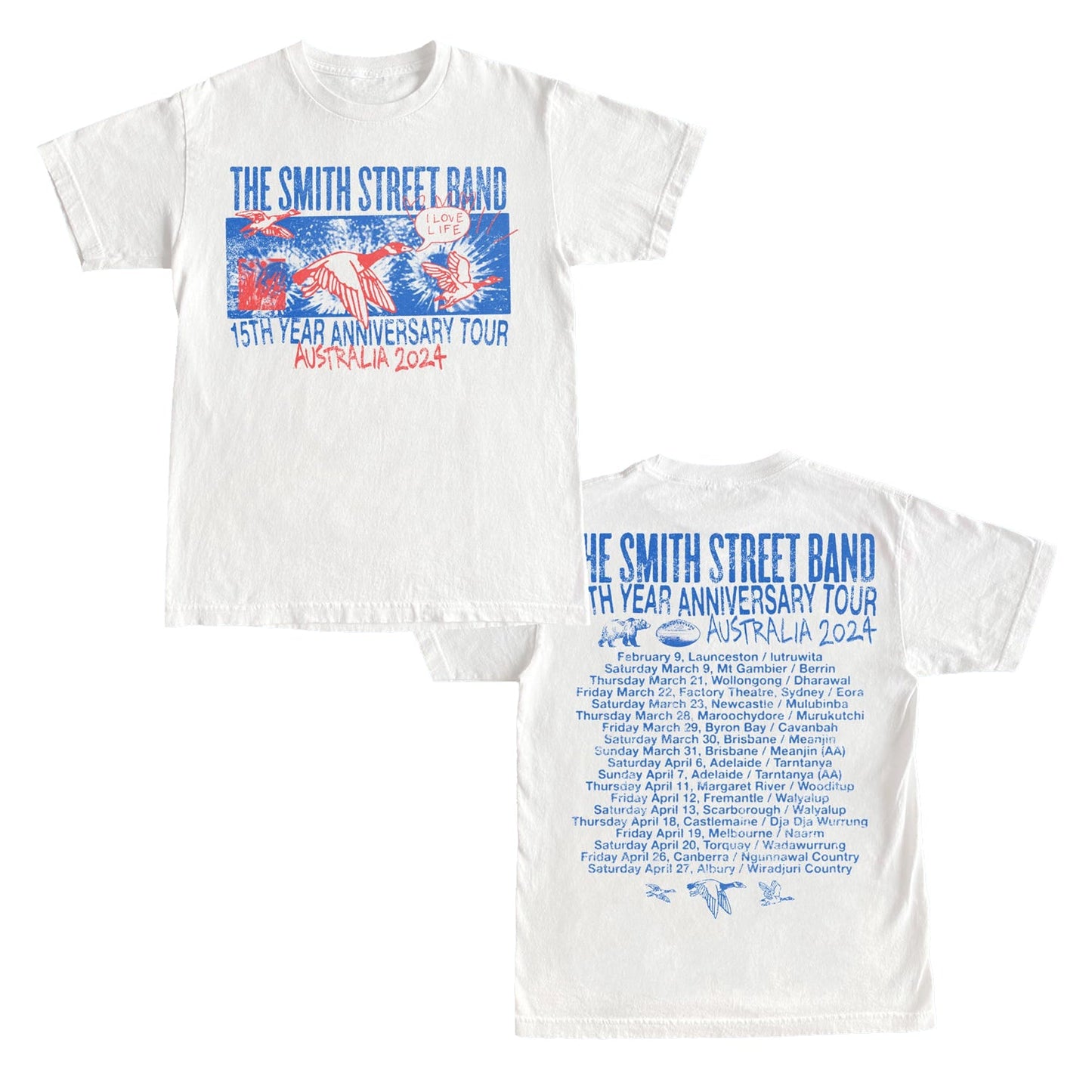 15th Anniversary Tour T-Shirt (White)