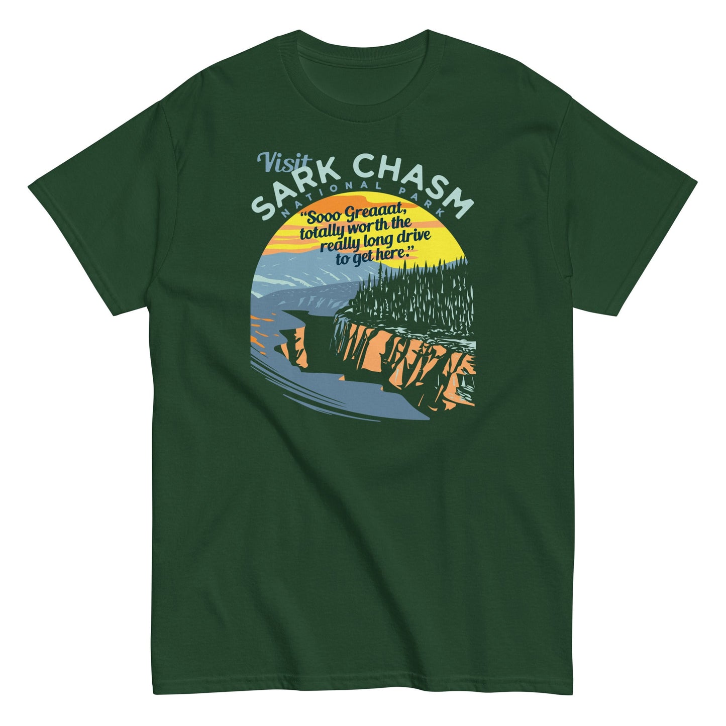 Visit Sark Chasm Men's Classic Tee