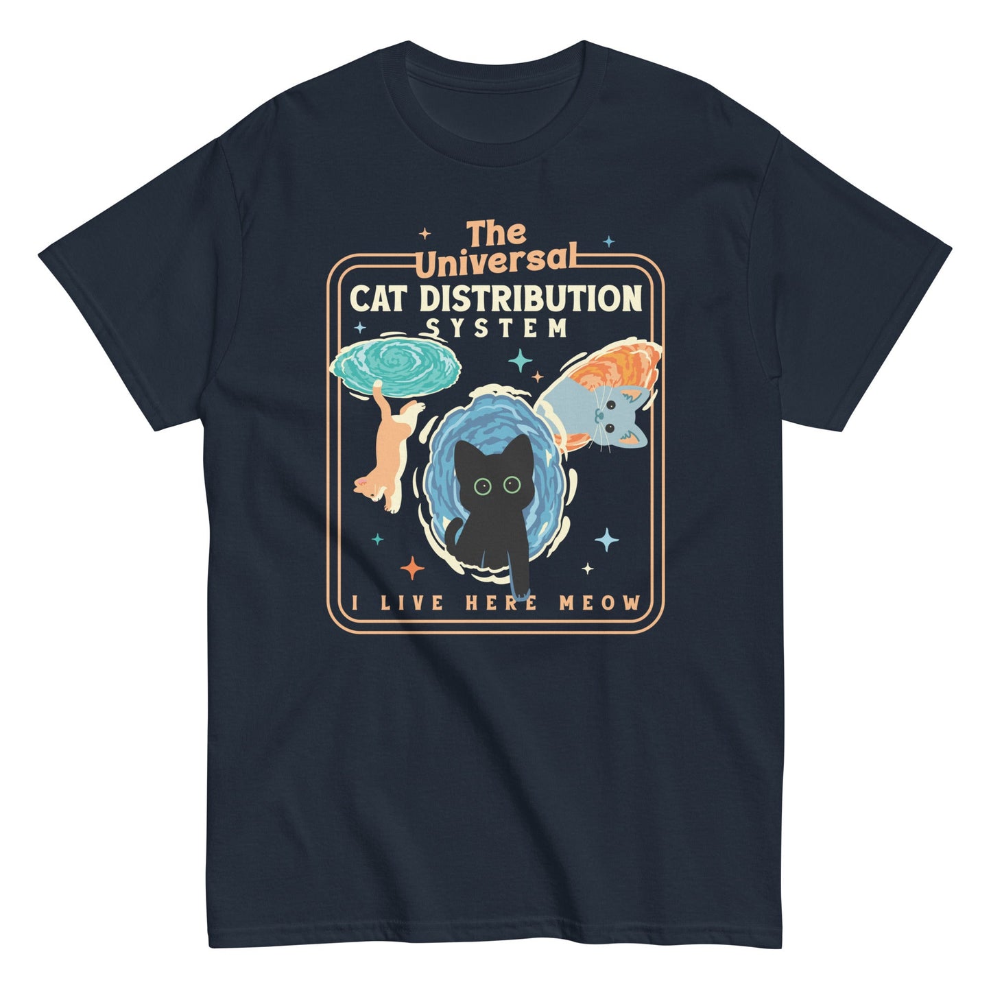 The Universal Cat Distribution System Men's Classic Tee