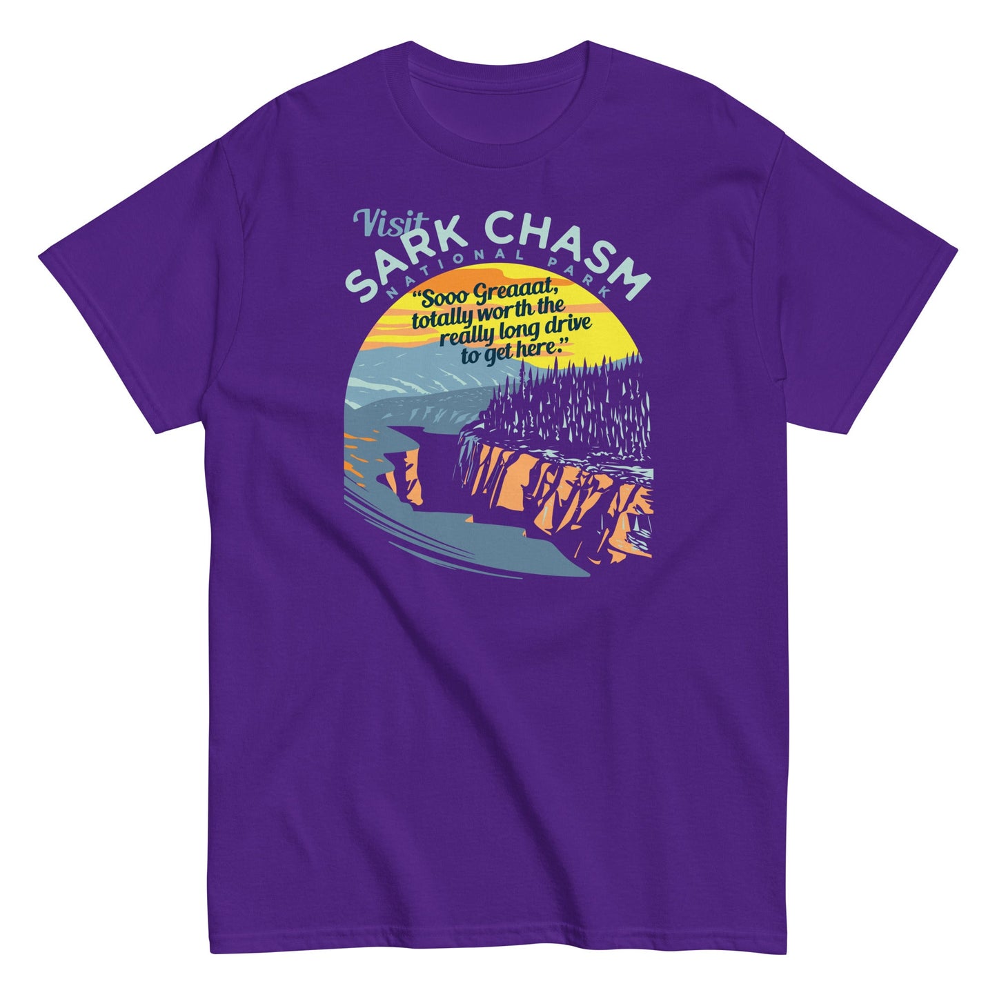 Visit Sark Chasm Men's Classic Tee