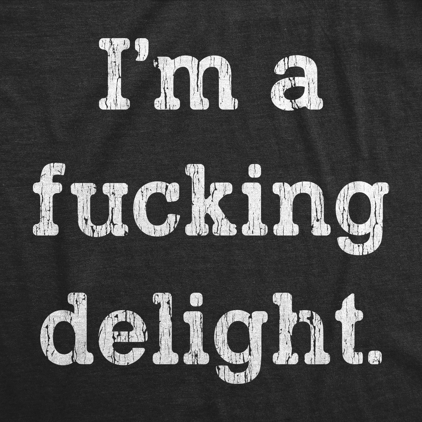 I'm A Fucking Delight Men's T Shirt