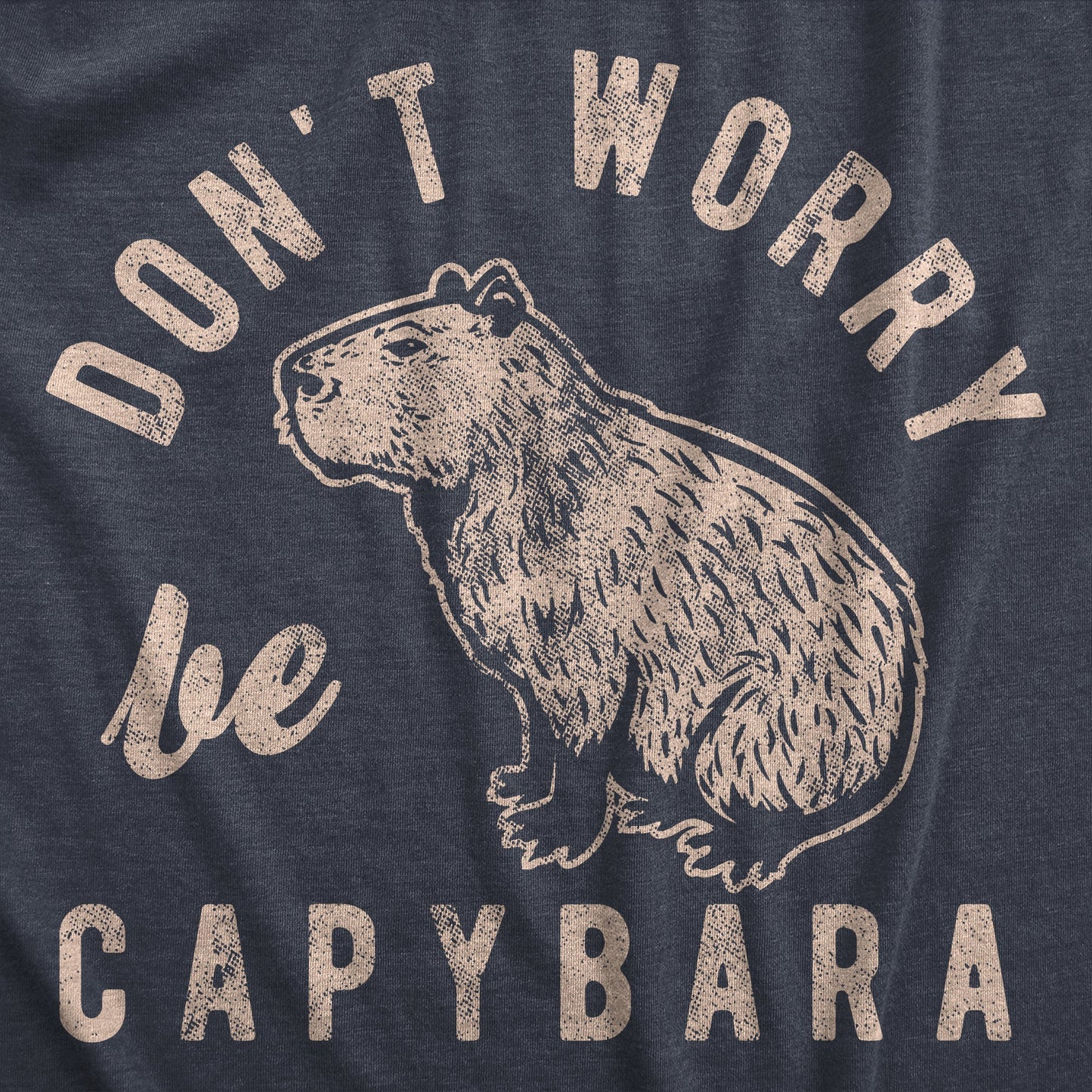 Dont Worry Be Capybara Women's T Shirt