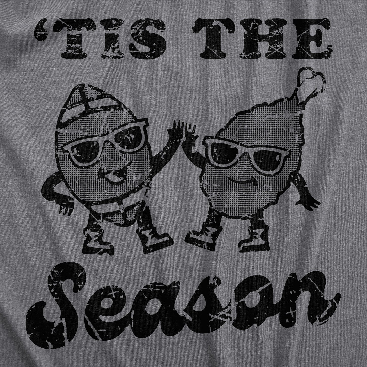 Tis The Season Turkey Football Men's T Shirt