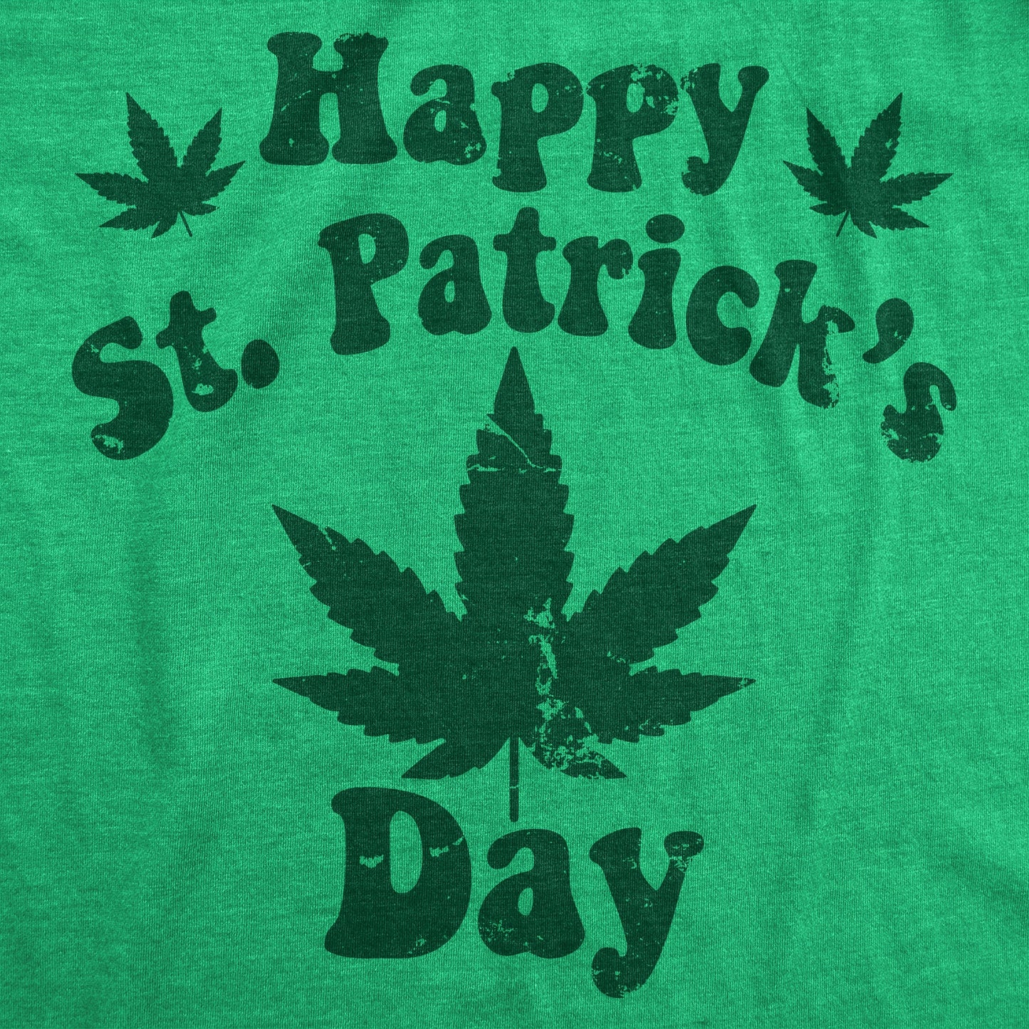 Happy Saint Patricks Day Weed Women's T Shirt