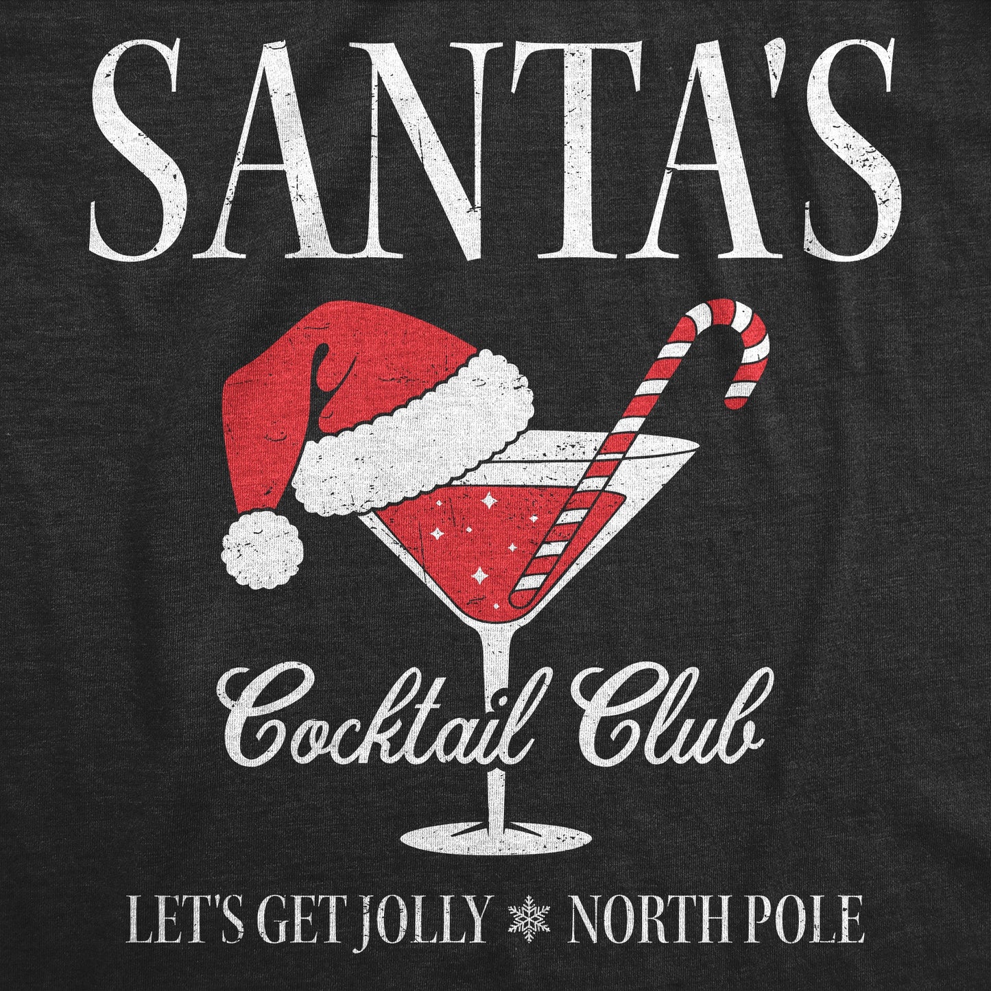 Santas Cocktail Club Men's T Shirt