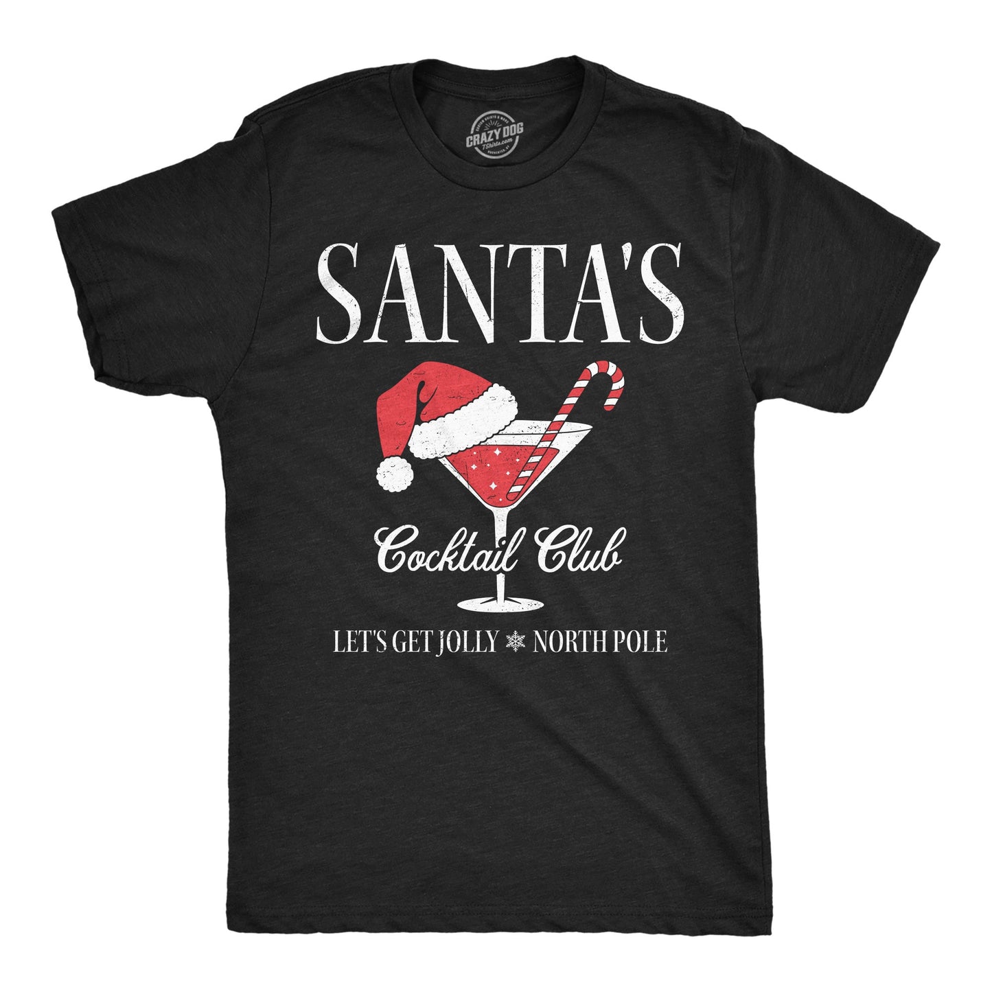Santas Cocktail Club Men's T Shirt
