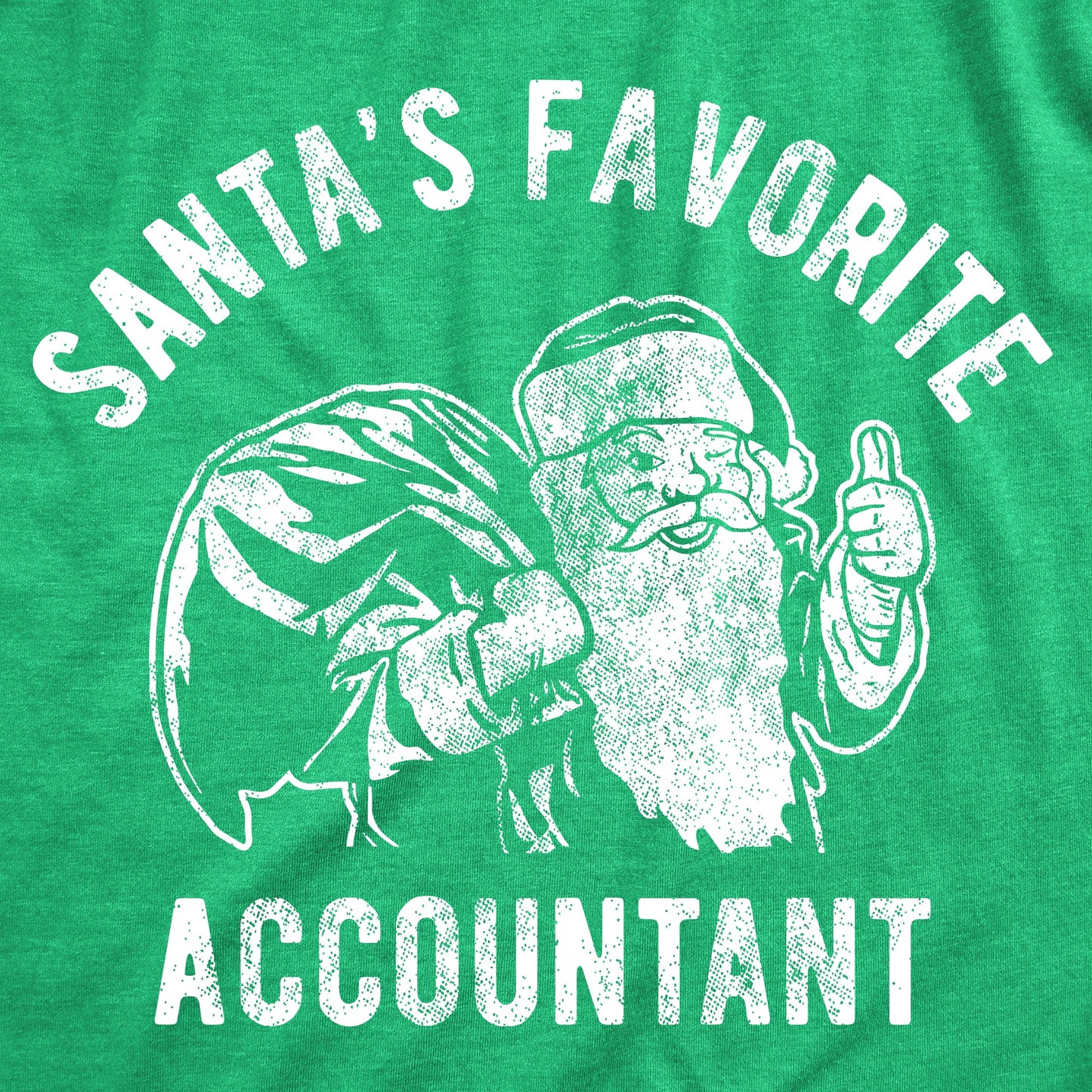 Santas Favorite Accountant Women's T Shirt