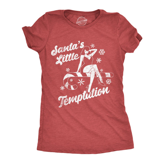 Santas Little Temptation Women's T Shirt