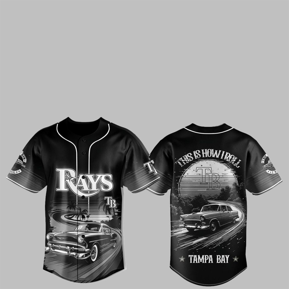 2025 Bay Rays Classic Car Pride Jersey - Grishko.com