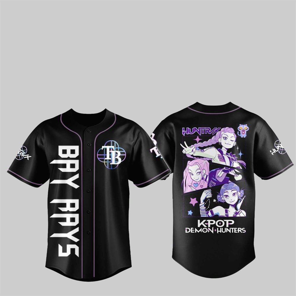 2025 Bay Rays KPop Demon Hunters Jersey - Grishko.com