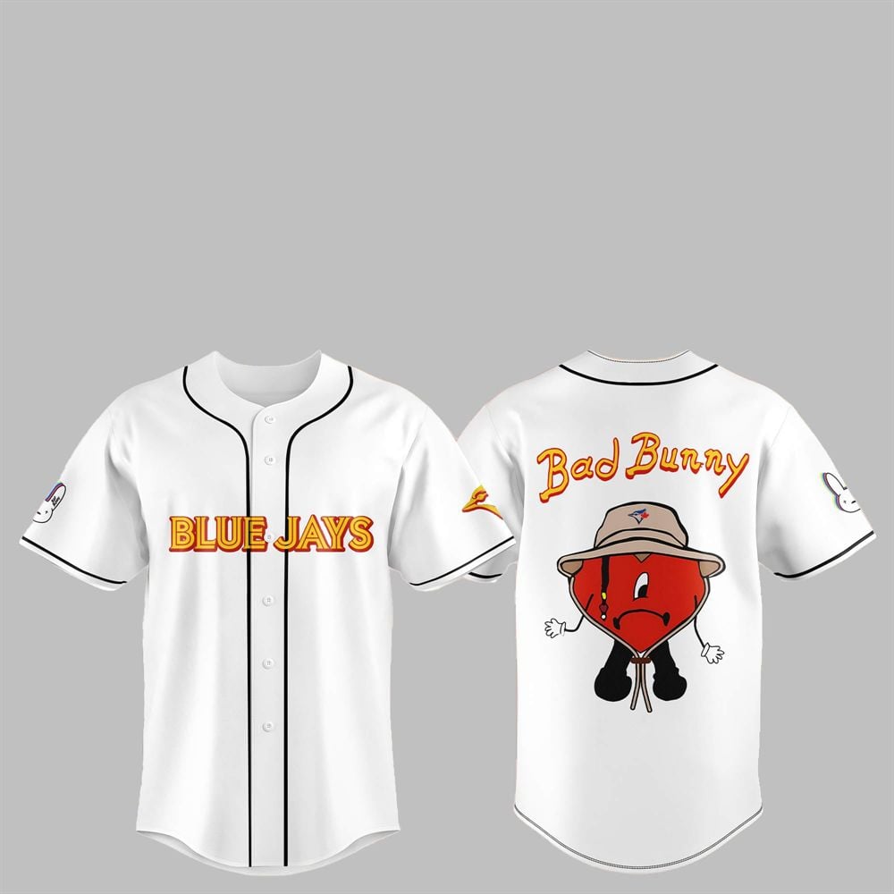 2025 Blue Jays Bad Bunny Jersey - Grishko.com