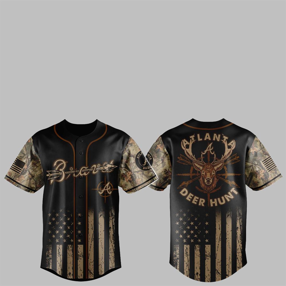 2025 Braves Deer Hunting Jersey - Grishko.com