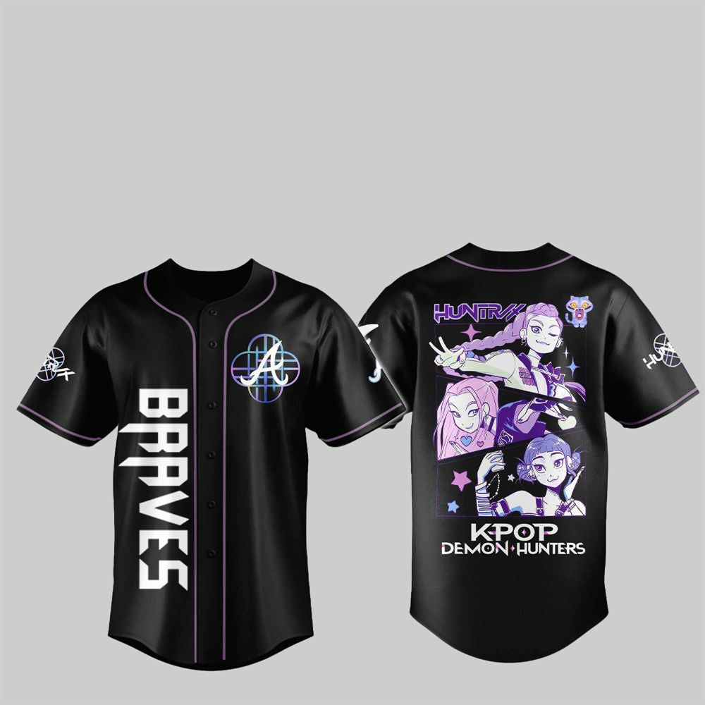 2025 Braves KPop Demon Hunters Jersey - Grishko.com