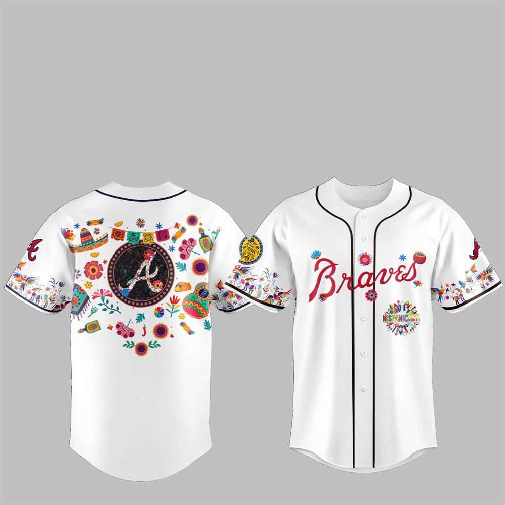 2025 Braves National Hispanic Heritage Month Jersey - Grishko.com