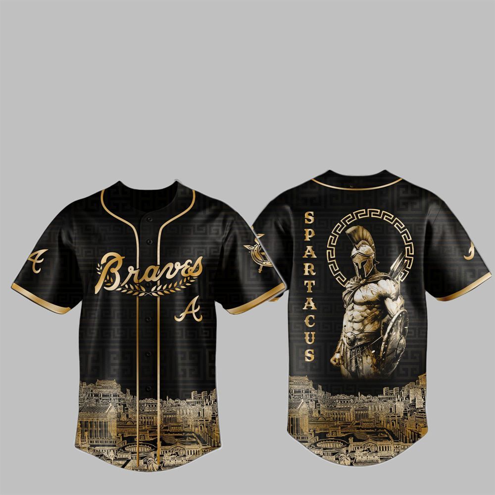 2025 Braves Spartacus Jersey - Grishko.com
