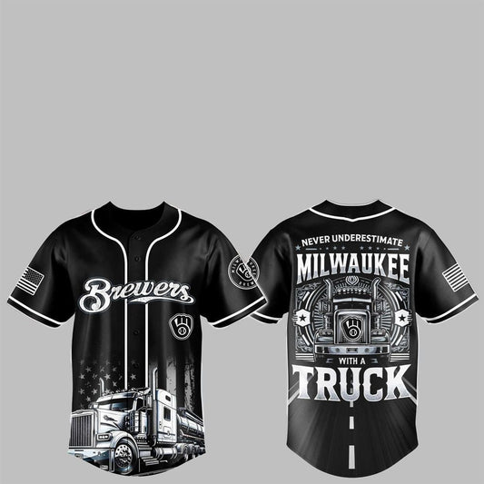 2025 Brewers Nation Truck Driver Appreciation Week Jersey - Grishko.com