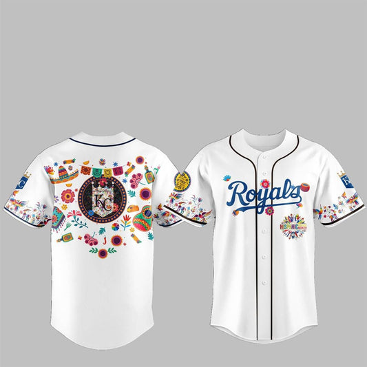 2025 KC Royals National Hispanic Heritage Month Jersey - Grishko.com