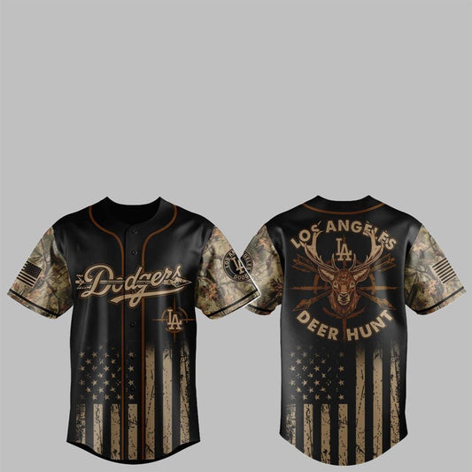 2025 LA Dodgers Deer Hunting Jersey - Grishko.com