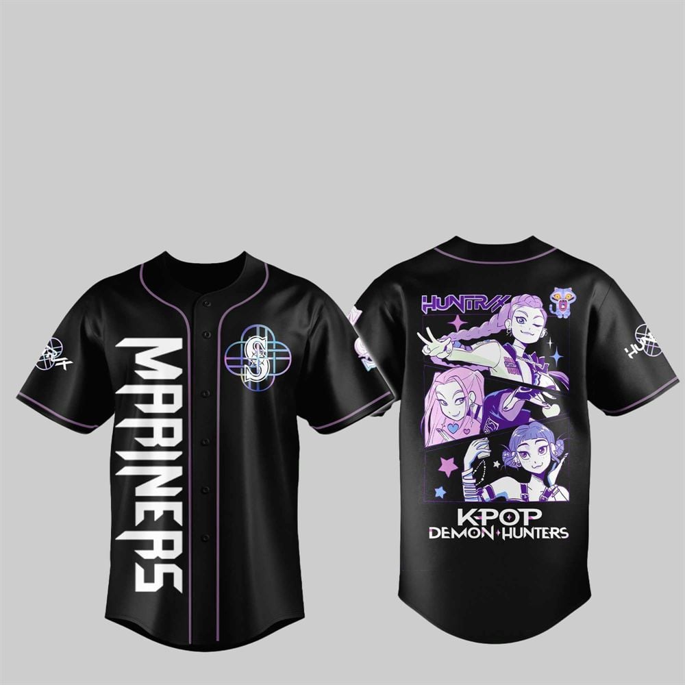 2025 Mariners KPop Demon Hunters Jersey - Grishko.com