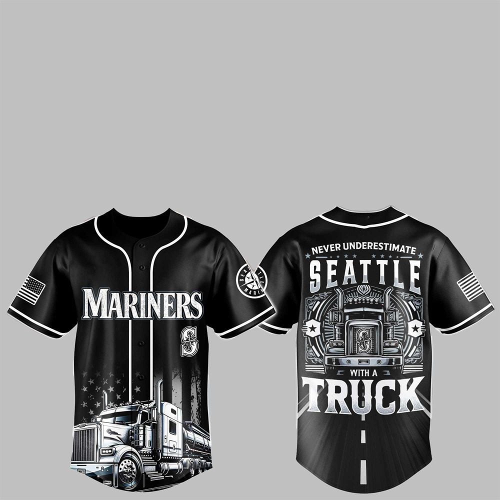 2025 Mariners Nation Truck Driver Appreciation Week Jersey - Grishko.com