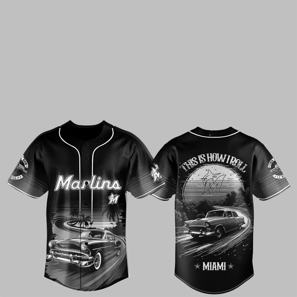2025 Marlins Classic Car Pride Jersey - Grishko.com