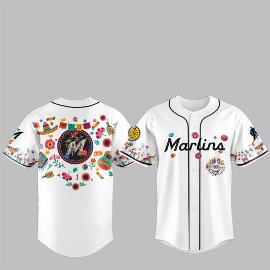 2025 Marlins National Hispanic Heritage Month Jersey - Grishko.com