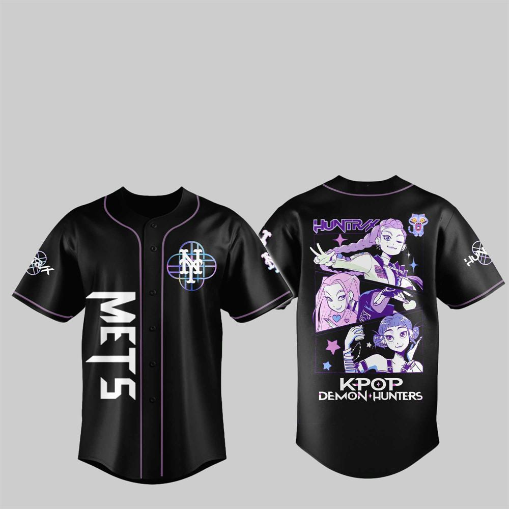 2025 NY Mets KPop Demon Hunters Jersey - Grishko.com