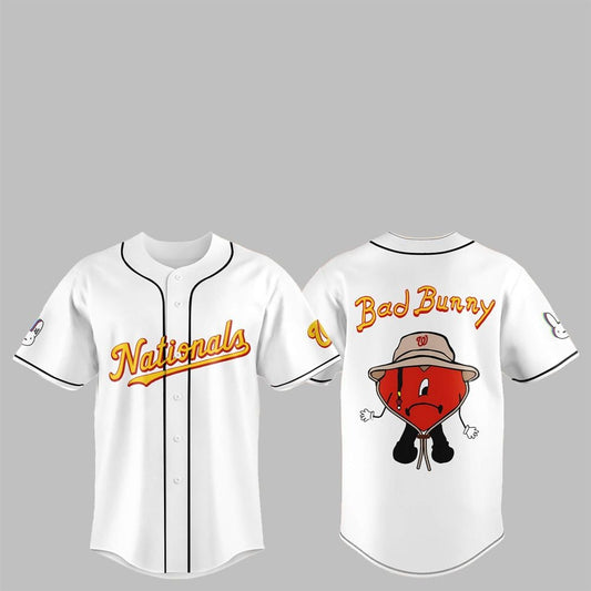 2025 Nationals Bad Bunny Jersey - Grishko.com