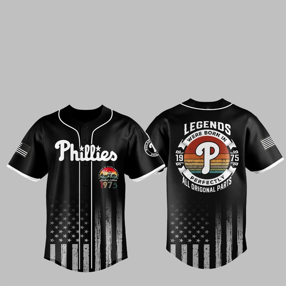 2025 Phillies Legends Were Born 1975 Jersey - Grishko.com