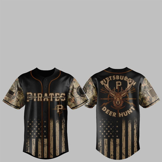 2025 Pirates Deer Hunting Jersey - Grishko.com