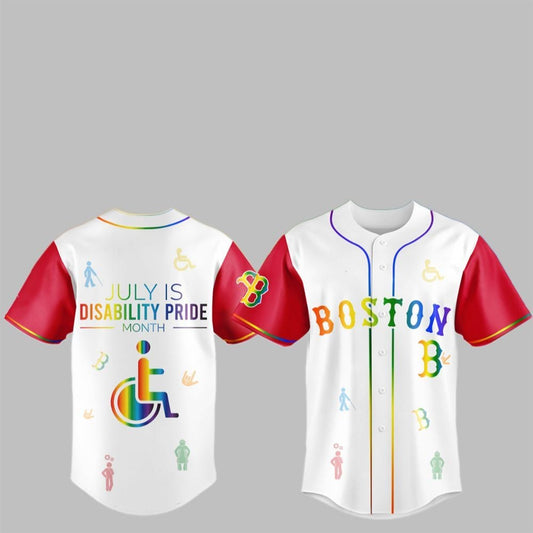 2025 Red Sox July Is Disability Pride Month Jersey - Grishko.com