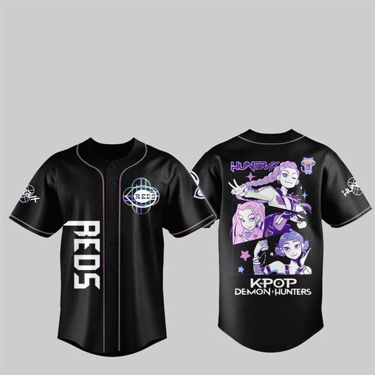 2025 Reds KPop Demon Hunters Jersey - Grishko.com