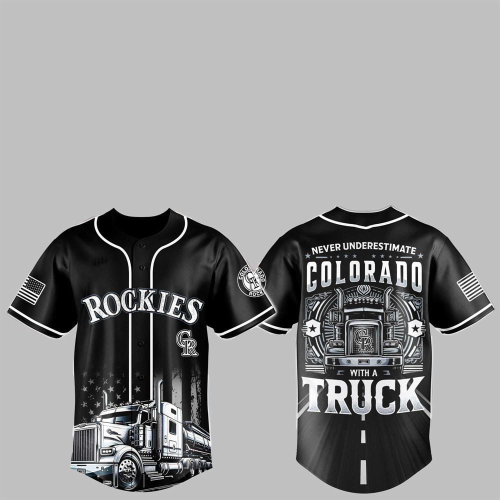 2025 Rockies Nation Truck Driver Appreciation Week Jersey - Grishko.com
