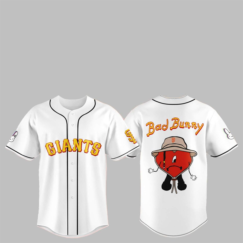2025 SF Giants Bad Bunny Jersey - Grishko.com