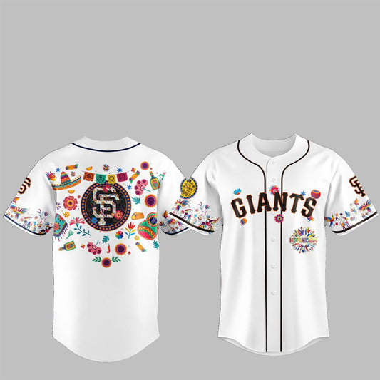 2025 SF Giants National Hispanic Heritage Month Jersey - Grishko.com