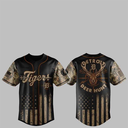 2025 Tigers Deer Hunting Jersey - Grishko.com