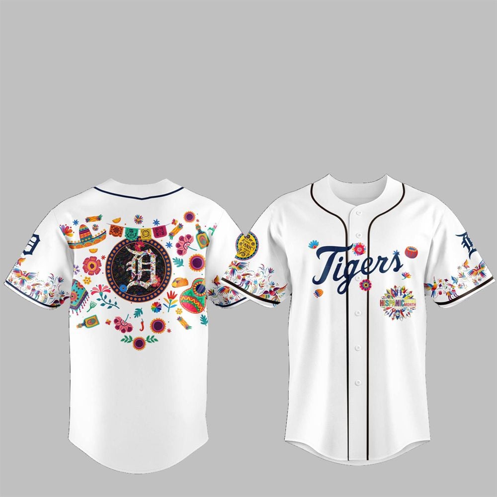 2025 Tigers National Hispanic Heritage Month Jersey - Grishko.com