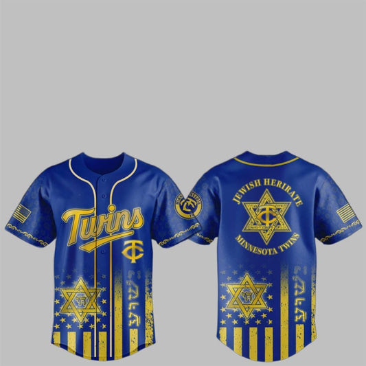 2025 Twins Jewish Heritage Night Jersey - Grishko.com