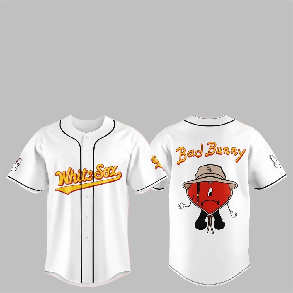 2025 White Sox Bad Bunny Jersey - Grishko.com