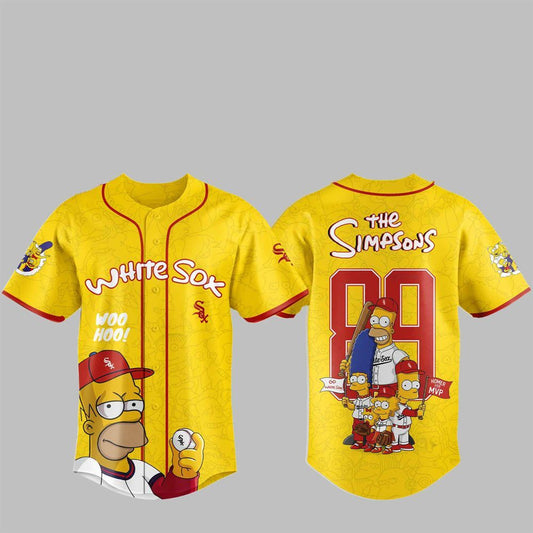 2025 White Sox The Simpsons Jersey - Grishko.com