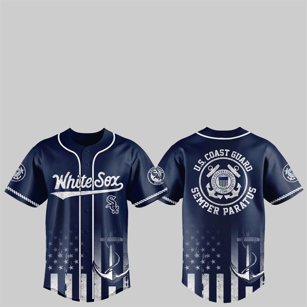 2025 White Sox US Coast Guard Semper Paratus Jersey - Grishko.com