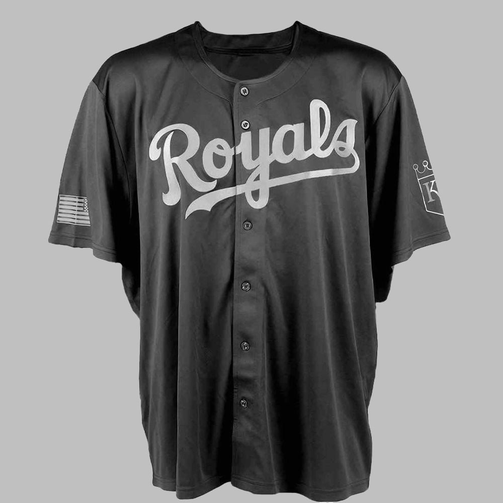 KC Royals Military Day Jersey Giveaway 2025 - Grishko.com